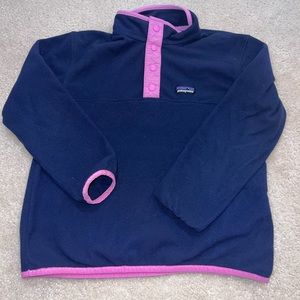 Girls' Micro D® Snap-T® Pullover